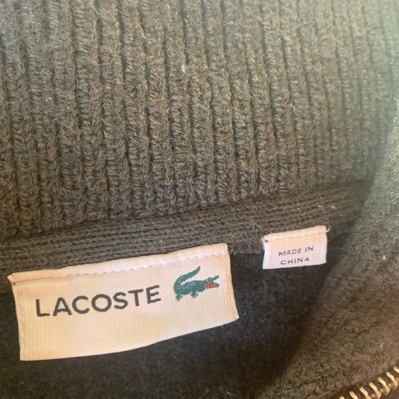 Lacoste half-zip sweater - Picture 2 of 2